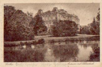 99867 Gotha, Museum mit Schlossteich, o 30.10.1933