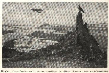 36129 Rhon Pilot Monument erected on the Wasserkuppe by. Aviator's ring * approx. 1930