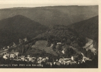 38889 Treseburg Harz vom Renstieg * ca. 1950