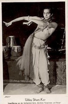 Ballett tänzer, Uday Shan-Kar, * ca. 1930