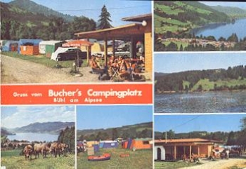 87509 Buhl Buchers Campingplatz gebr. ca. 1970