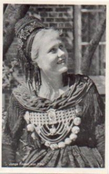 Foehr Young Friesian in traditional costumes o April 2nd, 1955