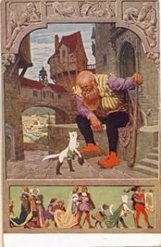 Puss in Boots fairytale cat * circa 1930