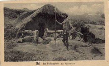 Philippines Filipino Indian hunter * approx. 1930
