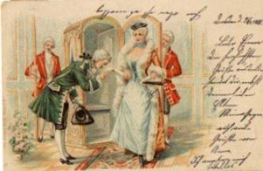 Lady in Juices Litho o 27.2.1900