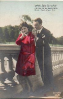 Couple series card no. 35768/6 * around 1920