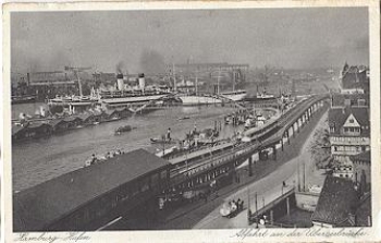 Hamburg Abfahrt an der Überseebrücke o 19.5.1937