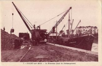 Isigny, barge, Nouveau Quai * approx. 1910