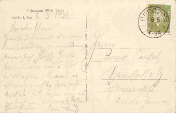 39319 Jerichow Restaurant Wilhelm Busse o 1933