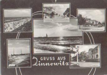 17454 Zinnowitz Mehrbildkarte o 15.8.1966