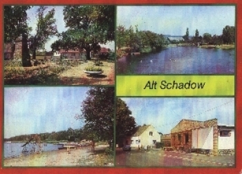 15910 Alt Schadow Kreis Luebben o 9.8.1990