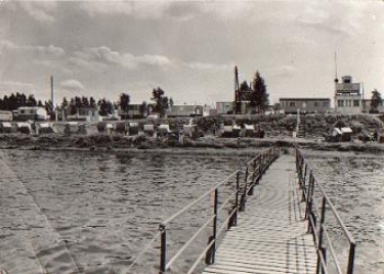 18519 Reinberg, campsite in the Stahlbrode district, Camping, * approx. 1970