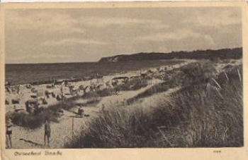 18586 Baabe Rugen Strand o 3.8.1955