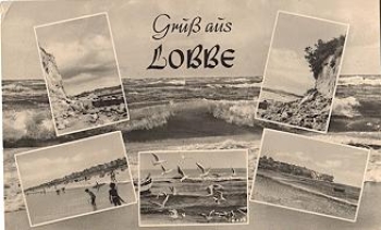 18586 Lobbe Moenchgut Ruegen gebr. ca. 1960