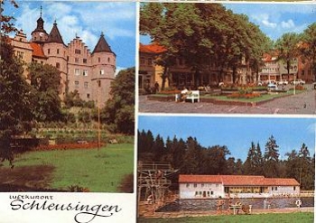 98553 Schleusingen postcard o 2.8.1988