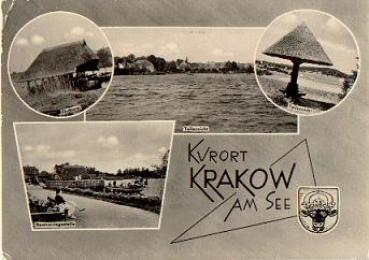 18465 Krakow postcard used. circa 1965