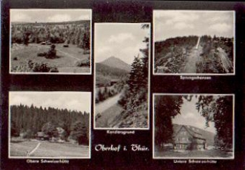 98559 Oberhof Sprungschanze o 14.7.1964