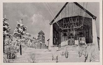 09484 Oberwiesenthal Fichtelberghaus und Bergstation  * ca. 1950