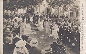 Nerac Presidential Reception France *approx. 1909