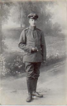 German soldier WW1. Real photo * ca. 1915