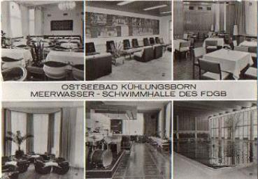 18225 Kühlungsborn Meerwasserschwimmhalle des FDGB o 20.10.1979