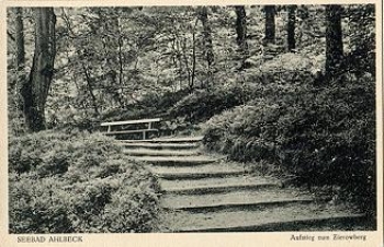 Ahlbeck Aufstieg zum Zierowberg *ca. 1920