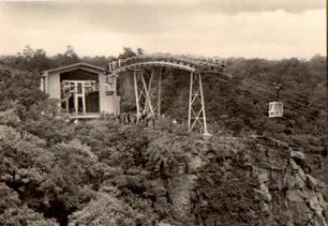 06502 Thale cable car mountain station * approx. 1971