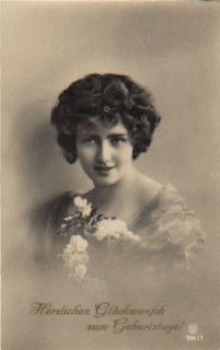 Frau Serienkarte 704/1 gebr. ca.1920