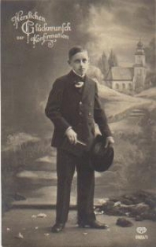 Konfirmation Serienkarte 5925/1 o 19.3.1921