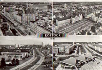 Rostock Ansichskarte o 23.2.1979