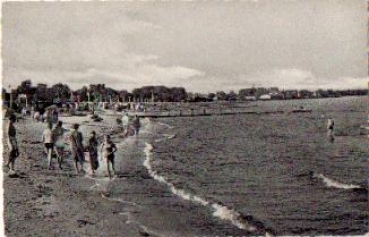 24340 Eckernfoerde Strandleben * ca. 1960