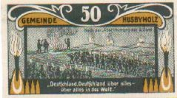 24975 Husbyholz city emergency money 50 pfennigs 1921
