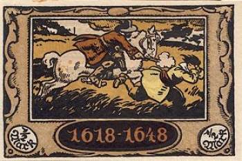 29646 Heidepark Städtenotgeld 50 Pfennige 1618-1648 Reiter 1921