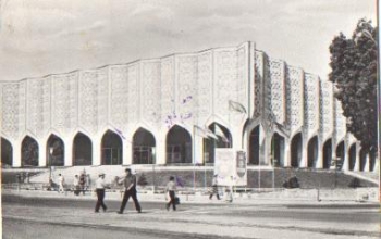 Uzbekistan, buildings and street view, o 07/27/1961