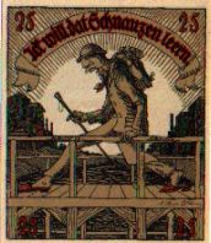 24211 Preetz city emergency money 25 pfennigs 1921