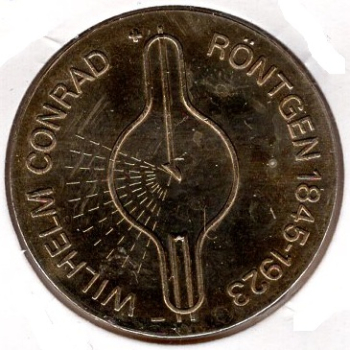 5 Mark GDR 1970 Wilhelm Conrad Roentgen