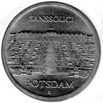 5 Mark GDR 1986 Sanssouci