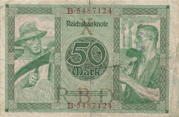 50 Mark Reichsbanknote 23. Juli 1920