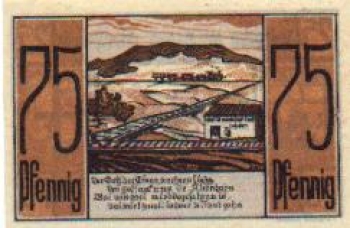 59964 Medebach city emergency money 75 pfennigs 1921
