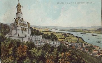 65385 Ruedesheim Niederwalddenkmal o 12.7.1910