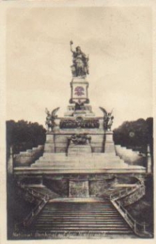 65385 Ruedesheim Niederwalddenkmal Nationaldenkmal o 27.5.1926