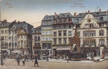 Mainz Markt gebr. ca. 1910