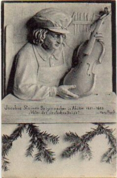Violin maker, Jacobus Stainer * approx. 1920