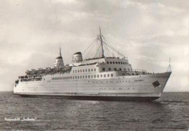 Baltic Sea ferry "Sassnitz" o 6.7.1970