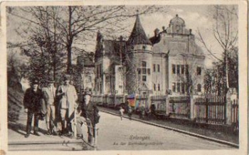 Erlangen, An der Rathsbergerstraße o 25.4.1916