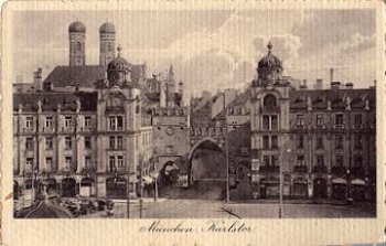 München Karlstor gebr. ca. 1910