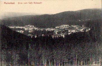Marienbad vom Cafe Rübezahl * ca. 1920