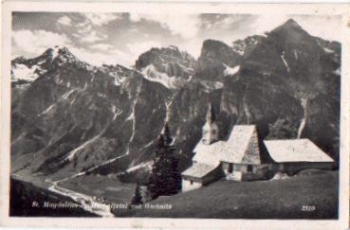 St. Magdalena mit Gschnitz gebr. ca. 1940