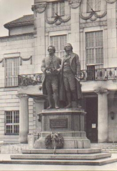 Weimar Goethe - Schiller-Denkmal * ca. 1960