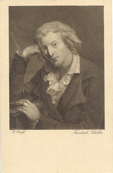 Friedrich Schiller sign. A. Graff